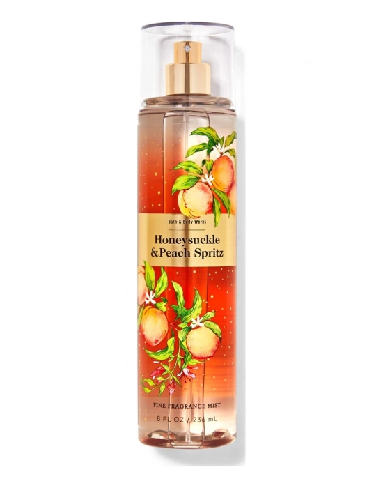 Bath & Body Works Honeysuckle & Peach Spritz Vücut Spreyi 236 Ml