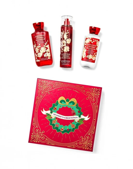 Bath & Body Works Japanese Cherry Blossom Cilt Bakım Seti