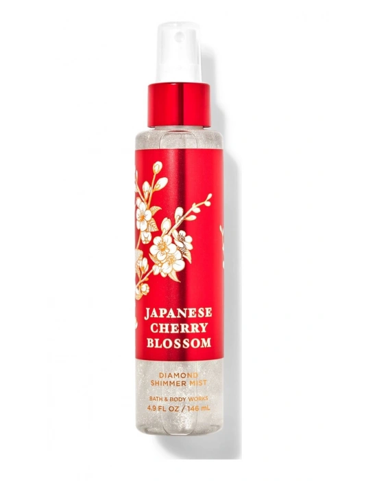 Bath & Body Works Japanese Cherry Blossom Işıltılı Vücut Spreyi 146 Ml