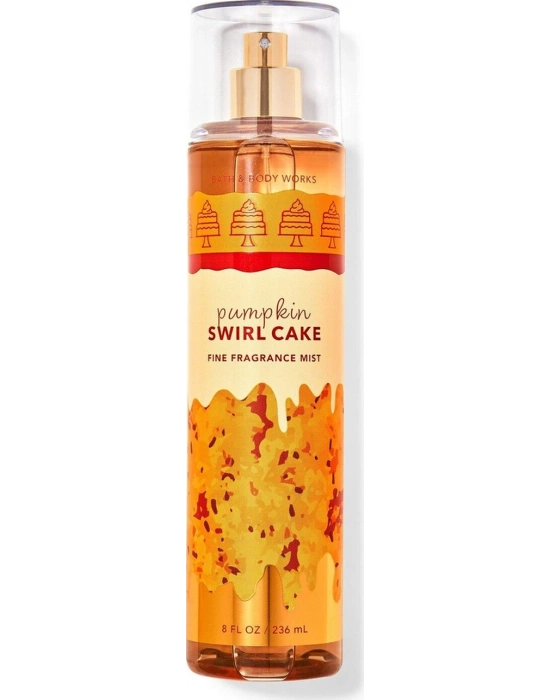 Bath & Body Works Pumpkin Swirl Cake Vücut Spreyi 236 Ml