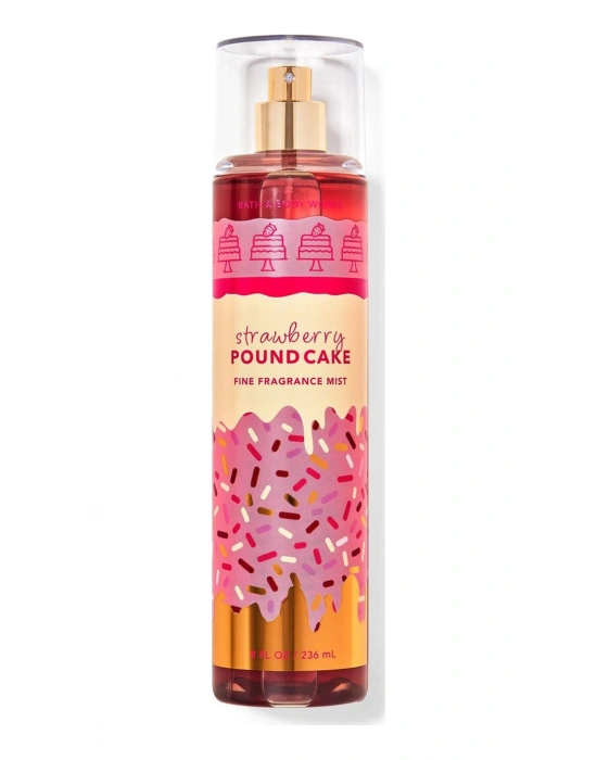 Bath & Body Works Strawberry Pound Cake Fine Fragrance Mist 236 Ml