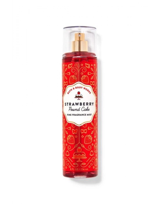 Bath & Body Works Strawberry Pound Cake Vücut Spreyi 236ml