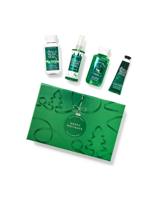 Bath & Body Works Vanilla Bean Noel Cilt Bakım Seti