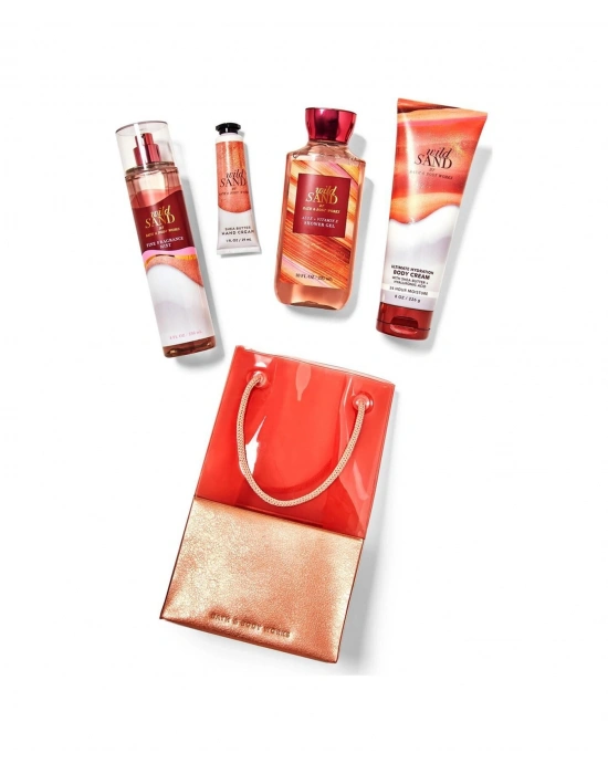 Bath & Body Works Wild Sand Cilt Bakım Seti