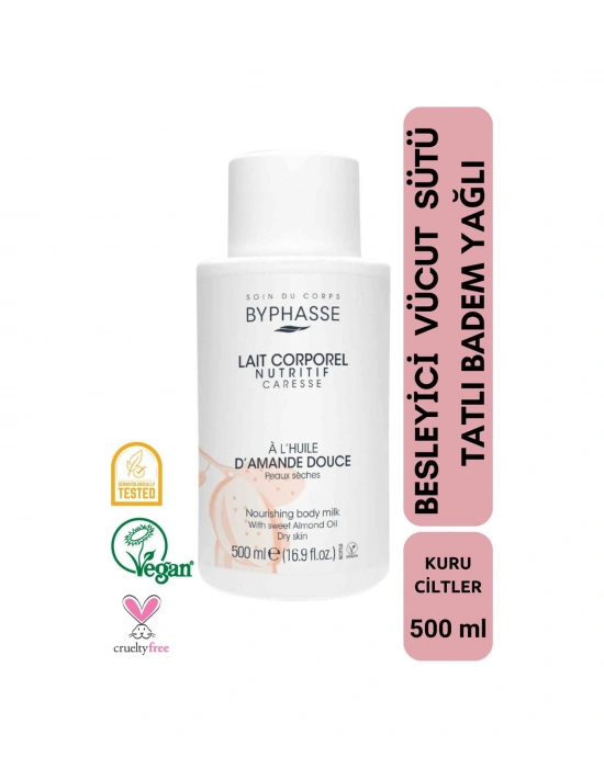 Besleyici Tatlı Badem Yağlı Vücut Sütü 500ml