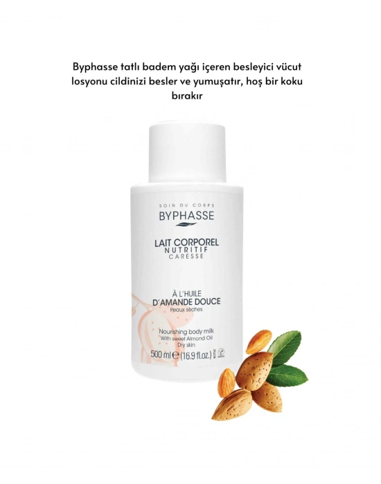Besleyici Tatlı Badem Yağlı Vücut Sütü 500ml