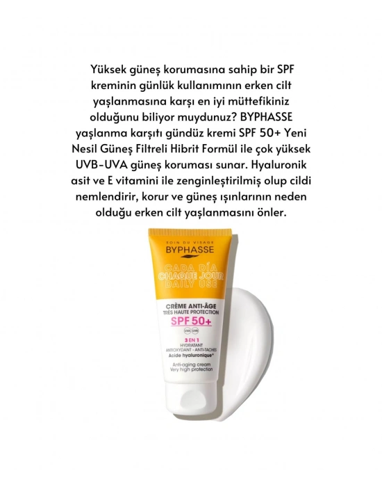 Byphasse  3ü 1 Arada Renkli Güneş Kremi SPF50+ 50 ML