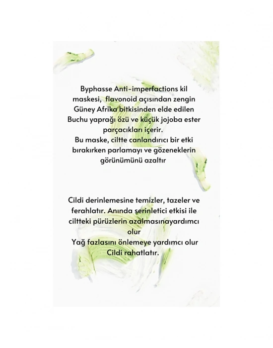Byphasse Akneye Eğilimli Gözenekli Ciltler İçin Arındırıcı Kil Maskesi 150 ML