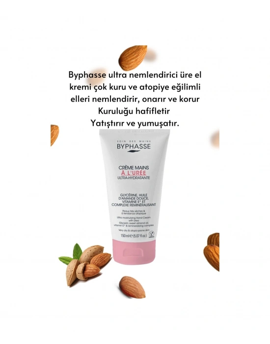 Byphasse Atopik Ciltler için Ultra Nemlendirici El Kremi 150 ML