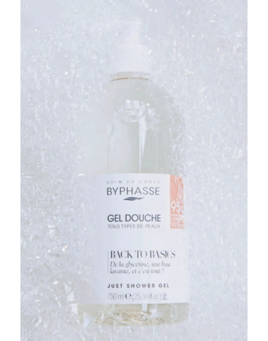 Byphasse Back To Basics Rafine Duş Jeli Tüm Cilt Tipleri 750 ML