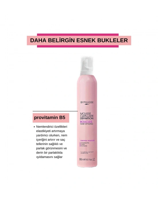 Byphasse Bukle Belirginleştirici ve Nemlendirici Köpük 300 ML