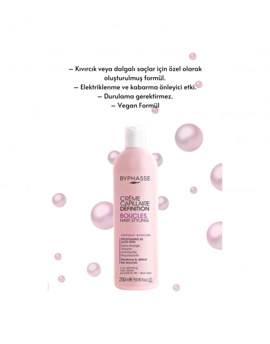 Byphasse Bukleli Saçlar İçin Şekillendirici Bakım Kremi 250 ML