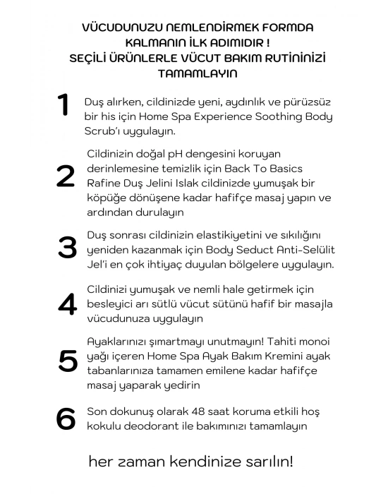 Byphasse Complete Body Care Altılı Vücut Bakım Seti