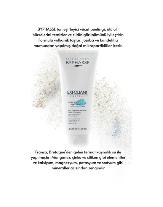 Byphasse Doğal Volkanik Tanecikli Canlandırıcı Vücut Peeling 350 ML