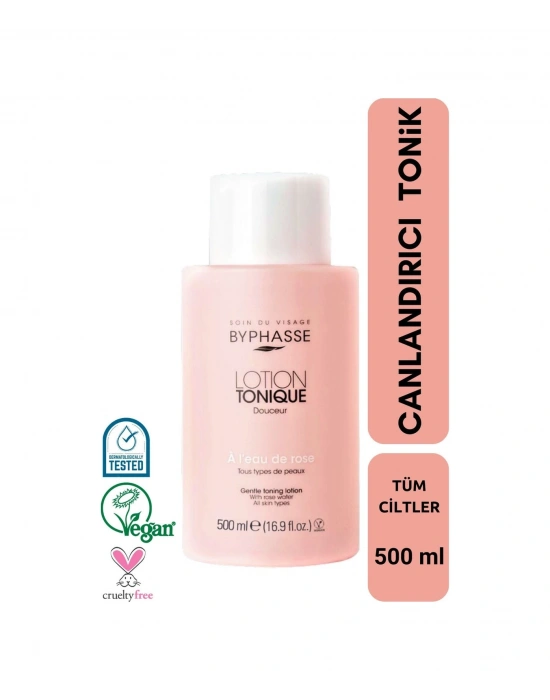 Byphasse Gül Özlü Canlandırıcı Tonik 500 ML