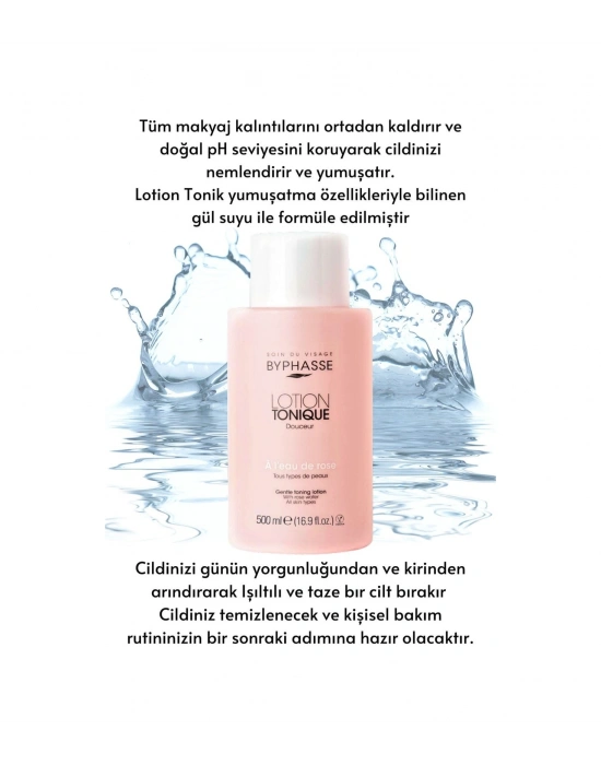 Byphasse Gül Özlü Canlandırıcı Tonik 500 ML