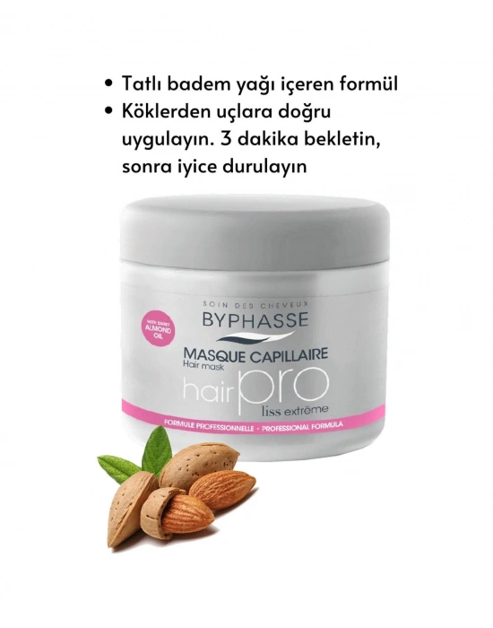 Byphasse Hair Pro Asi Saçlar İçin Koruyucu ve Yatıştırıcı Bakım Maskesi 500 ML