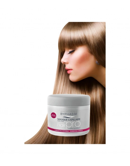Byphasse Hair Pro Color Boyalı Saçlar İçin Renk Koruyucu Bakım Maskesi 500 ML