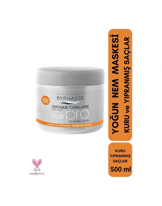 Byphasse Hair Pro Yoğun Nem Maskesi 500 ML