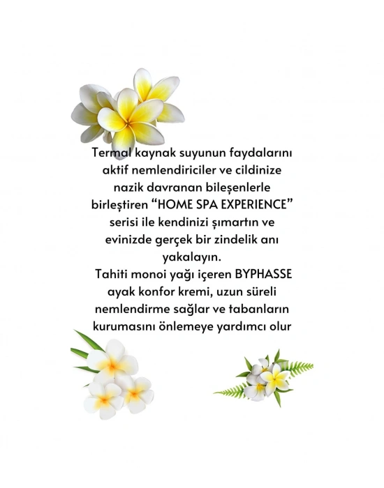 Byphasse Home Spa Ayak Bakım Kremi 150 ML