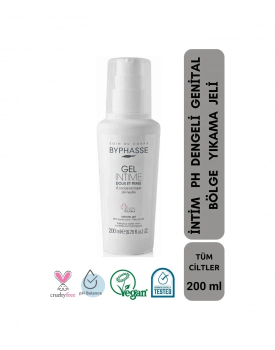 Byphasse İntim Ph Dengeli Genital Bölge Yıkama Jeli 200 ML