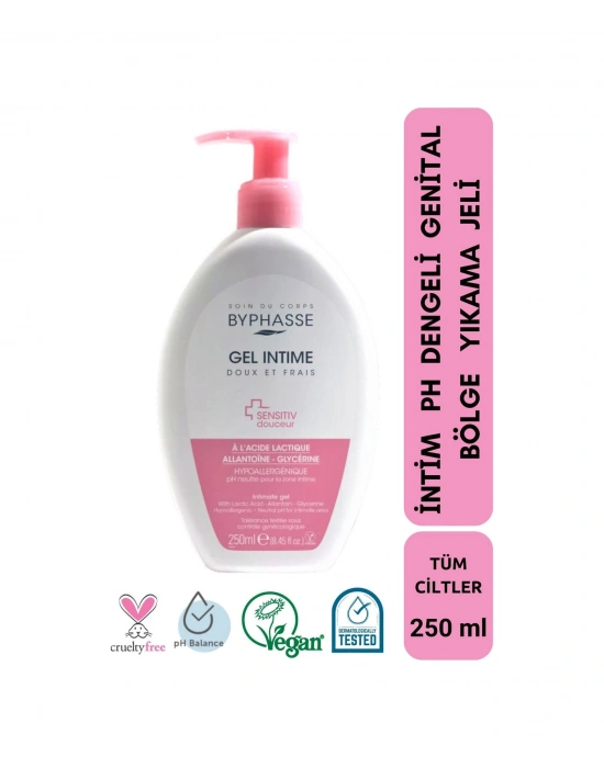 Byphasse İntim Ph Dengeli Genital Bölge Yıkama Jeli 250 ML