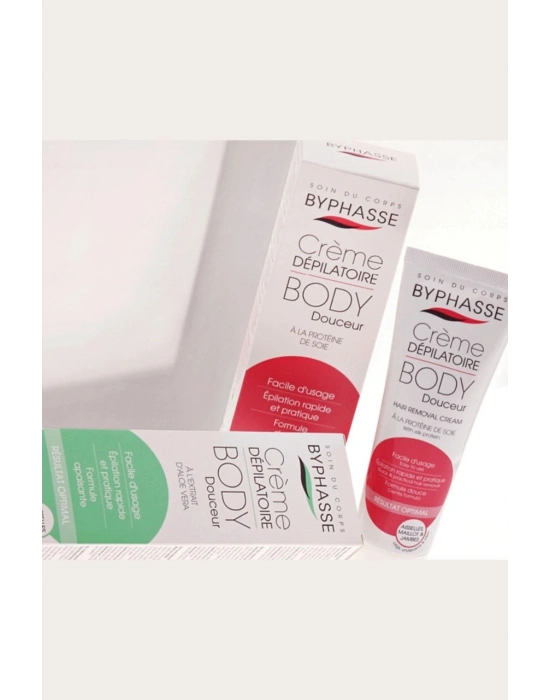 Byphasse İpek Proteini Özlü Tüy Dökücü Krem 125 ML