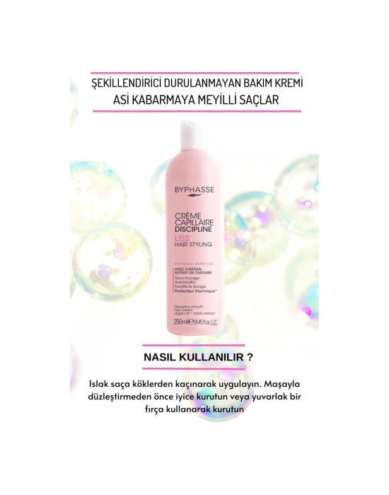 Byphasse Kabarık Saçlar İçin Şekillendirici Bakım Kremi 250 ML