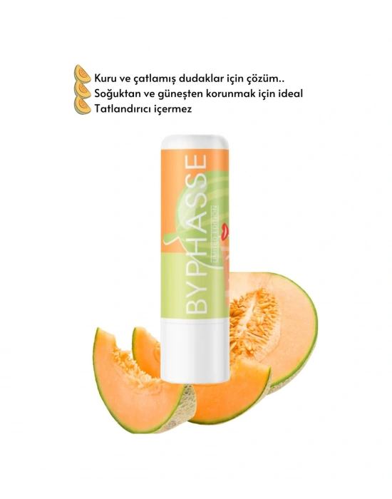 Byphasse Kavun Aromalı Nemlendirici Dudak Bakım Kremi 4.8 G