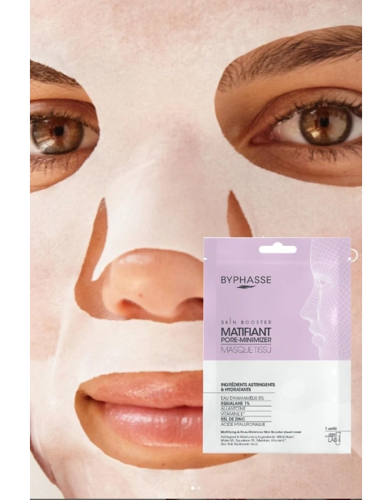 Byphasse Matlaştırıcı Ve Gözenek Sıkılaştırıcı Skin Booster Kağıt Yüz Maskesi