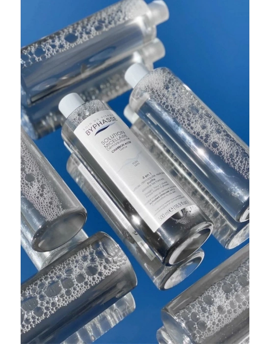 Byphasse Micellar Yüz Ve Makyaj Temizleyici Aktif Kömür Misel Su 500 ML