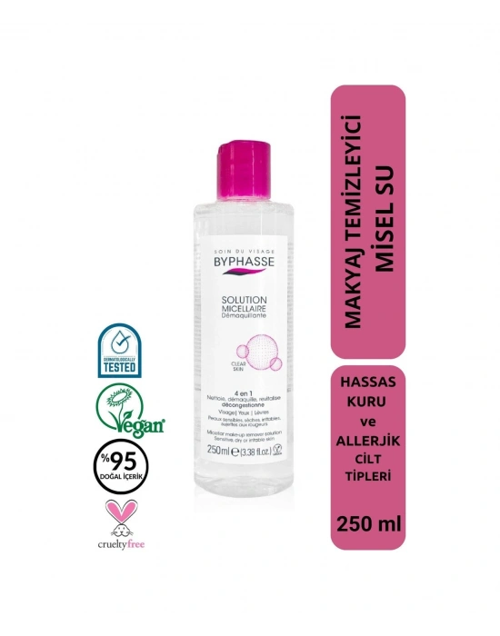 Byphasse Micellar Yüz Ve Makyaj Temizleyici Misel 250 ML