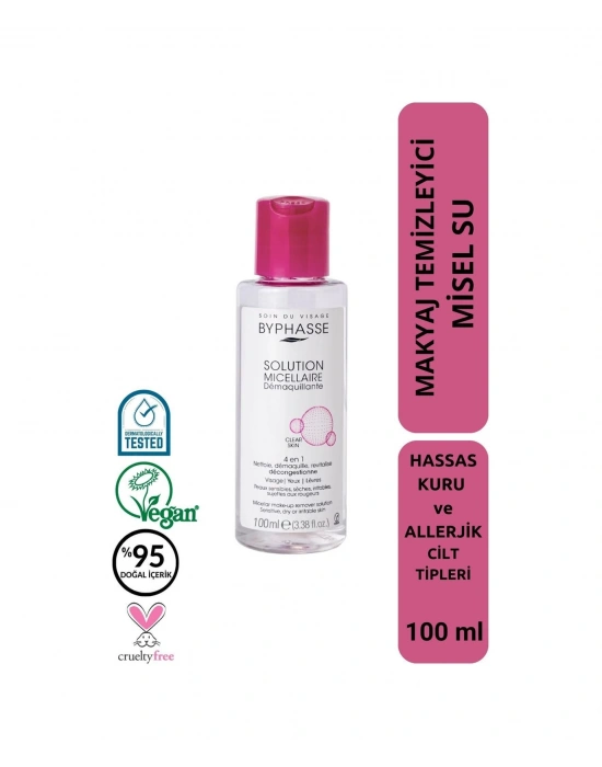 Byphasse Micellar Yüz Ve Makyaj Temizleyici Misel Su 100 ML