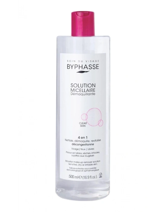 Byphasse Micellar Yüz Ve Makyaj Temizleyici Misel Su + 35 Adet Pamuk 500 ML