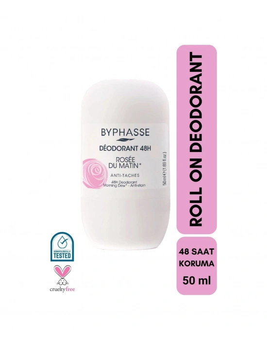 Byphasse Morning Dew 48H Kadın Roll-On Deodorant 50 ML