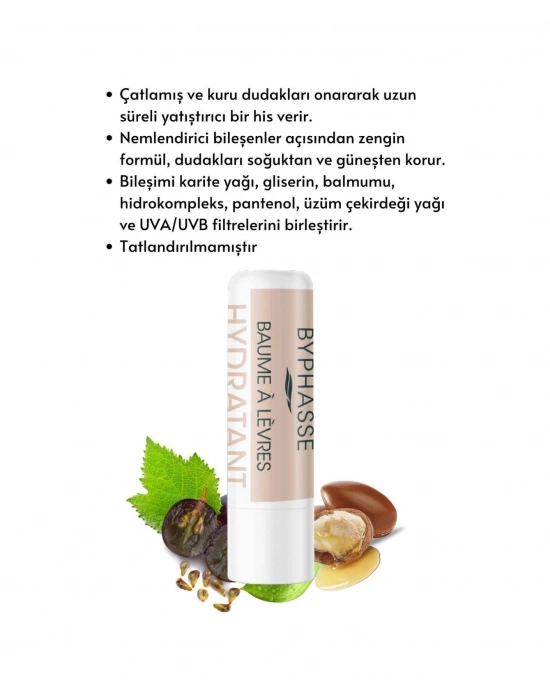 Byphasse Nemlendirici Dudak Bakım Kremi 2 x 4.8 G