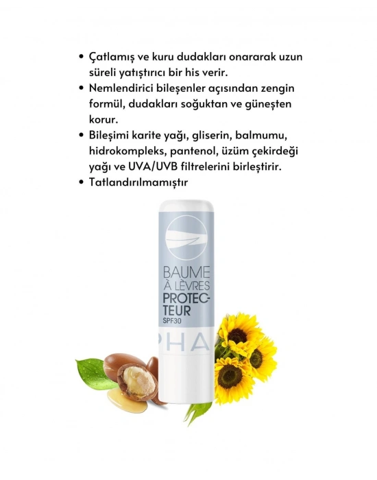 Byphasse Nemlendirici ve Koruyucu Dudak Bakım Kremi SPF30 2 x 4.8 G
