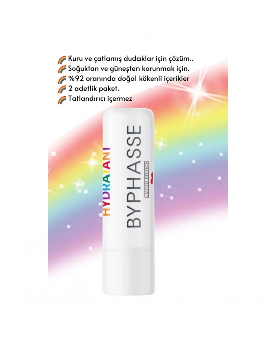 Byphasse Nemlendirici ve Onarıcı Dudak Bakım Kremi 2 x 4.8 G