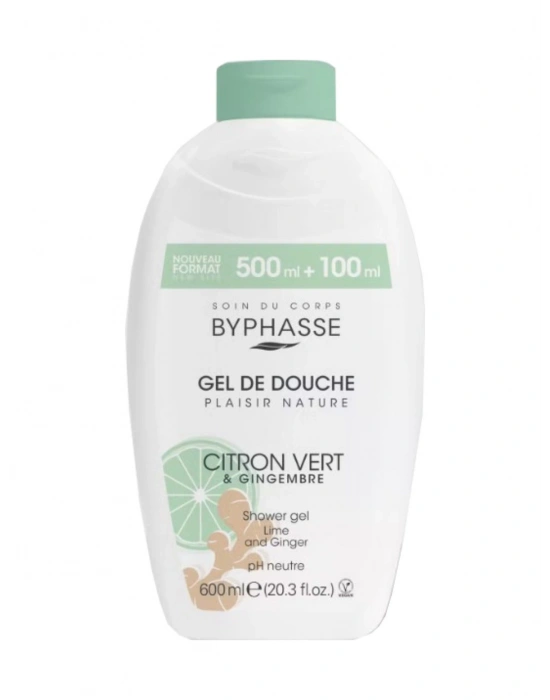 Byphasse Plaisir Natura Limon & Zencefil Duş Jeli 600 ML