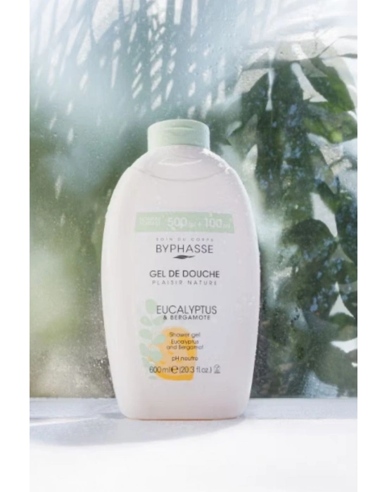Byphasse Plaisir Natura Okaliptus & Bergamot Duş Jeli 600 ML