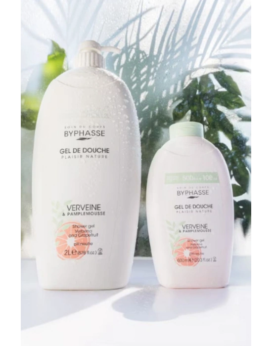 Byphasse Plaisir Natura Verbena & Greyfurt Duş Jeli 600 ML