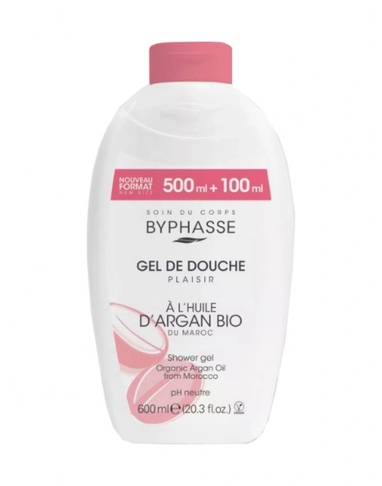Byphasse Plaisir Organik Argan Yağı Duş Jeli 600 ML