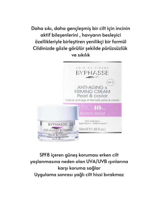 Byphasse  Pro40 İnci ve Havyar Özlü Krem 50 ML