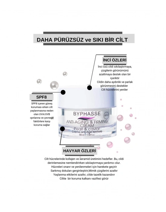 Byphasse  Pro40 İnci ve Havyar Özlü Krem 50 ML