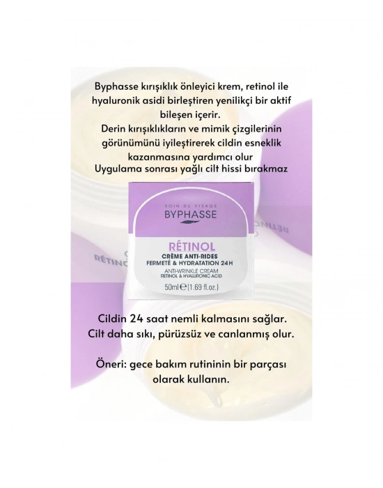 Byphasse Retinol Skin Booster   Bakım Kremi 50 ML