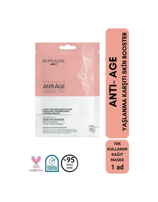 Byphasse Skin Booster Kağıt Yüz Maskesi