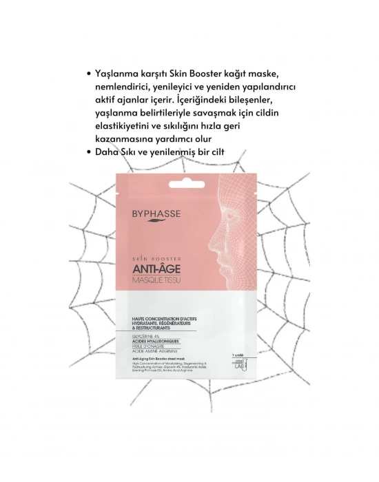Byphasse Skin Booster Kağıt Yüz Maskesi