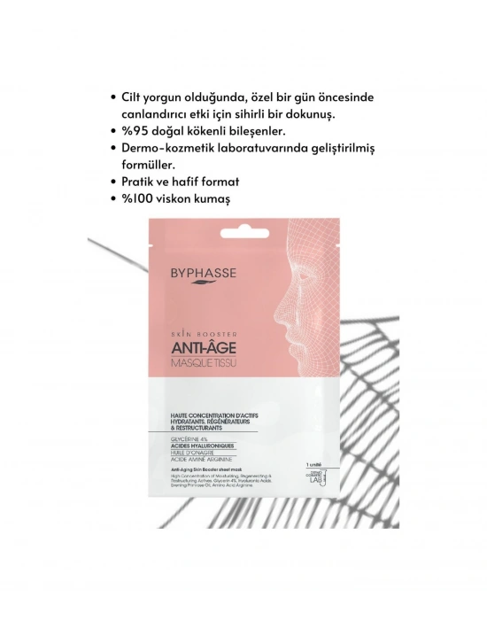 Byphasse Skin Booster Kağıt Yüz Maskesi