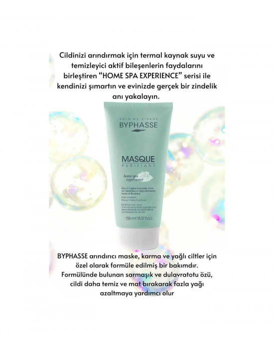 Byphasse Temizleyici Ve Arındırıcı Maske Karma Ve Yağlı Ciltler 150 ML