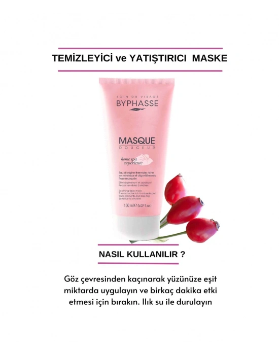 Byphasse Temizleyici Ve Yatıştırıcı Maske Kuru Ve Hassas Ciltler 150 ML
